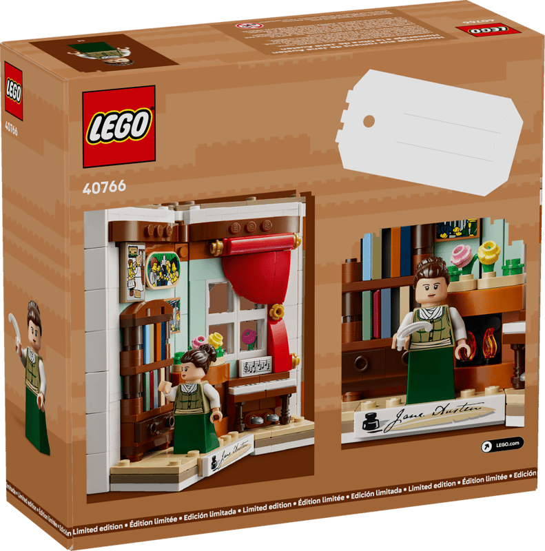 LEGO 40766 Tribute to Jane Austen's Books product image 2, provided for visual reference and product detail review