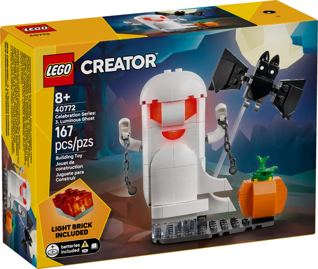 LEGO Creator 40772 Celebration Series 3: Luminous Ghost product image 1, provided for visual reference and product detail