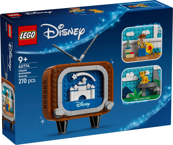 LEGO Disney 40774 Classic Animation Scenes product image 1, provided for visual reference and product detail review