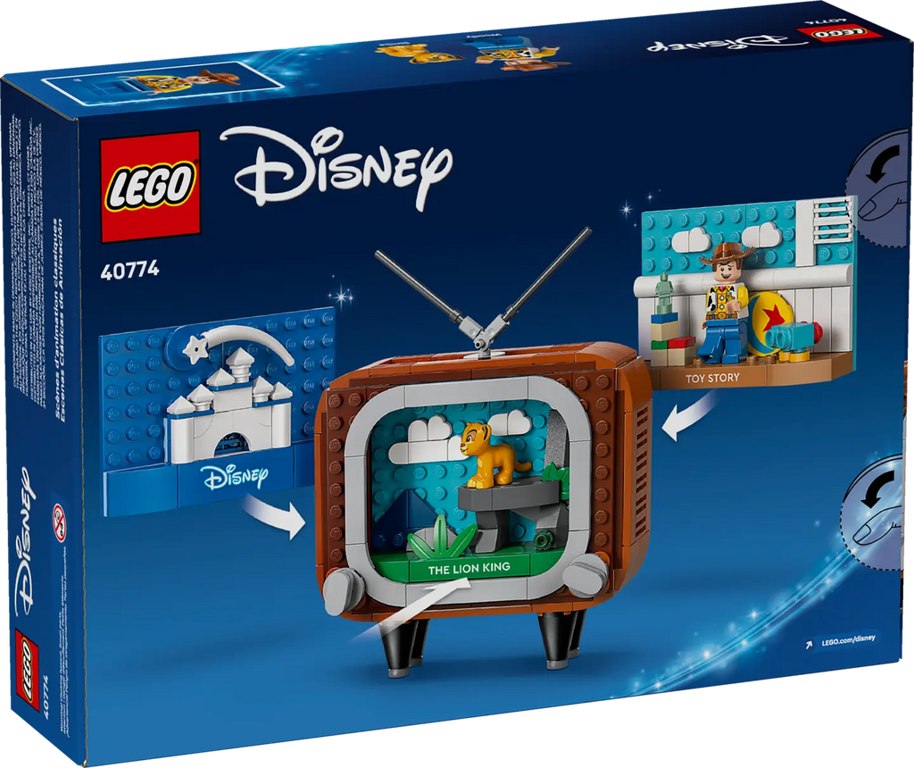 LEGO Disney 40774 Classic Animation Scenes product image 2, provided for visual reference and product detail review