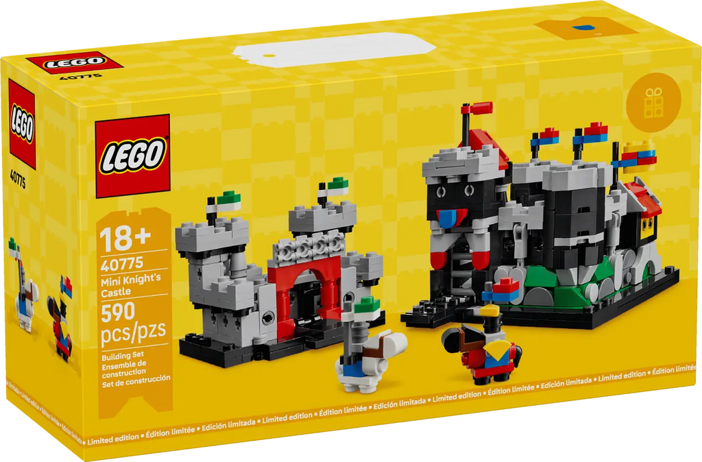 LEGO 40775 Mini Knight's Castle product image 1, provided for visual reference and product detail review