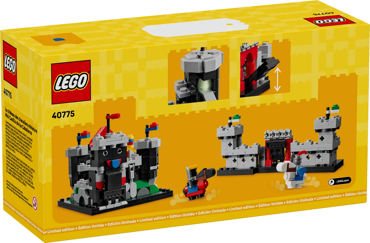 LEGO 40775 Mini Knight's Castle product image 2, provided for visual reference and product detail review