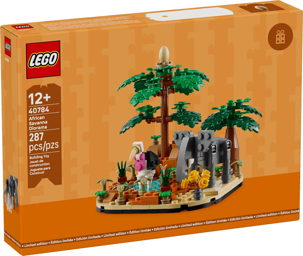 LEGO 40784 African Savanna Diorama product image 1, provided for visual reference and product detail review