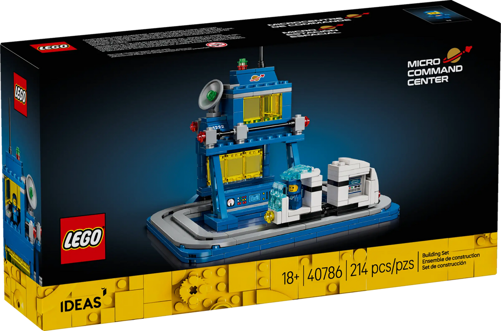 LEGO Ideas 40786 Micro Command Center product image 1, provided for visual reference and product detail review