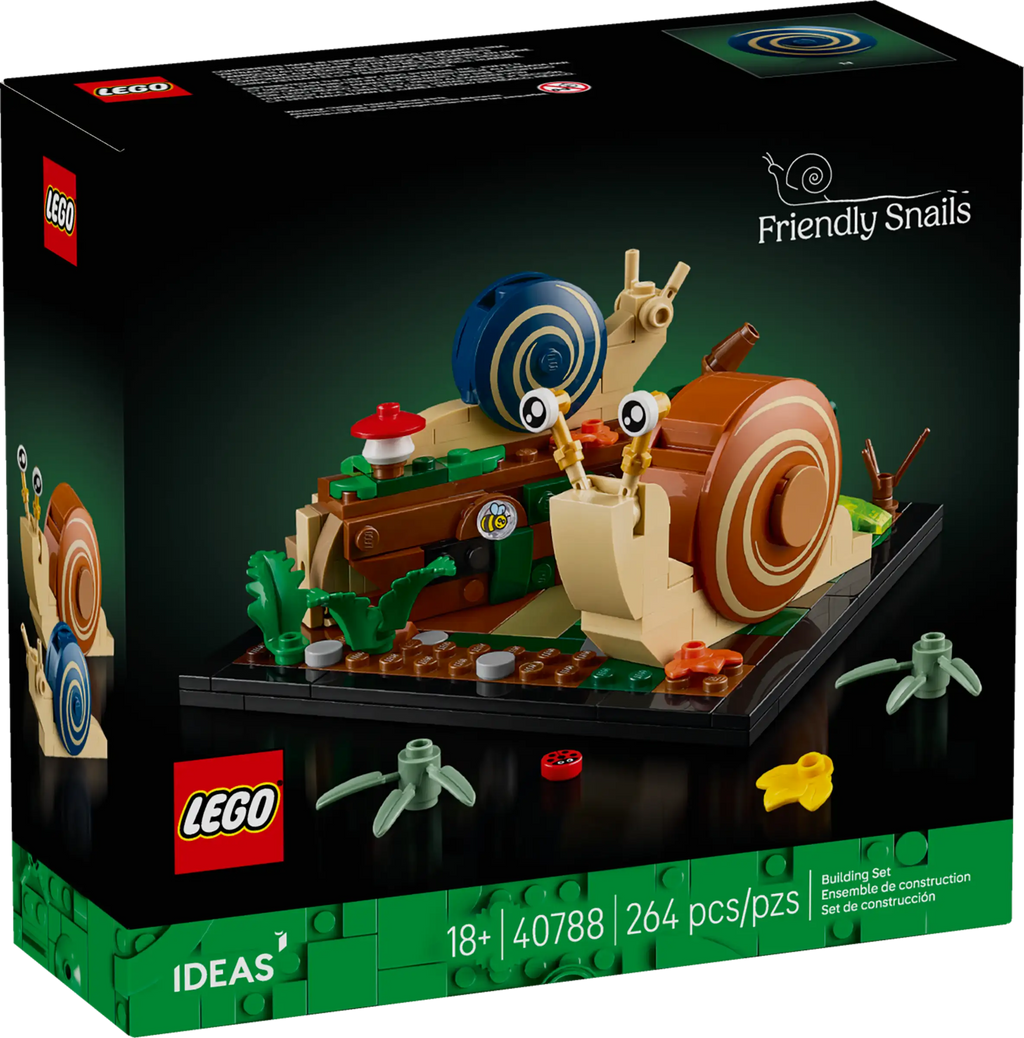 LEGO Ideas 40788 Friendly Snails product image 1, provided for visual reference and product detail review