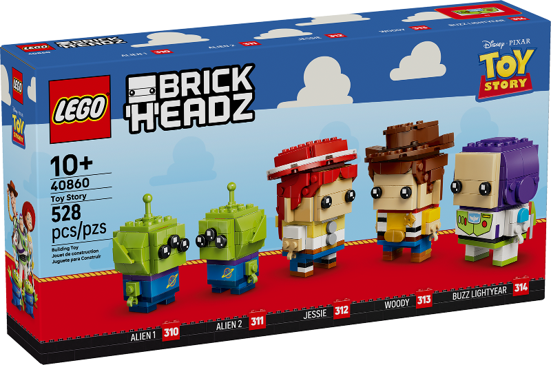 LEGO BrickHeadz 40860 Disney Toy Story product image 1, provided for visual reference and product detail review