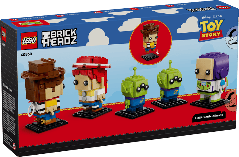 LEGO BrickHeadz 40860 Disney Toy Story product image 2, provided for visual reference and product detail review