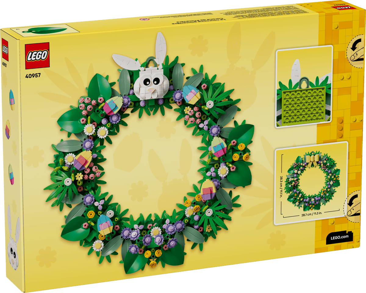 LEGO 40957 Spring Wreath product image 2, provided for visual reference and product detail review