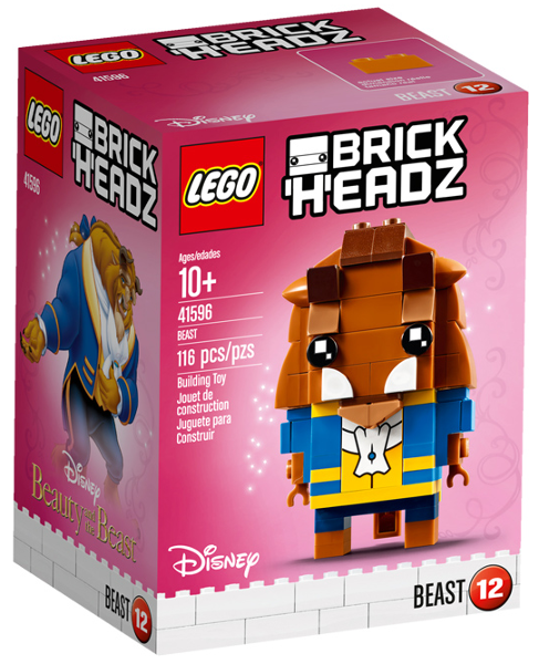 LEGO BrickHeadz Disney 41596 Beast product image 1, provided for visual reference and product detail review