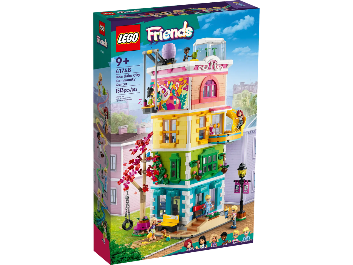LEGO Friends 41748 Heartlake City Community Center product image 1, provided for visual reference and product detail review
