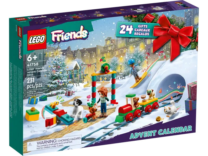 LEGO® Friends Advent Calendar 2023 41758 product image 1, provided for visual reference and product detail review