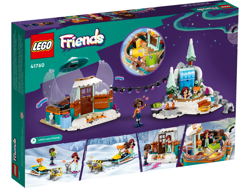LEGO Friends 41760 Igloo Holiday Adventure product image 2, provided for visual reference and product detail review