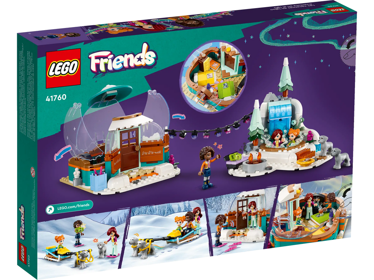 LEGO Friends 41760 Igloo Holiday Adventure product image 2, provided for visual reference and product detail review