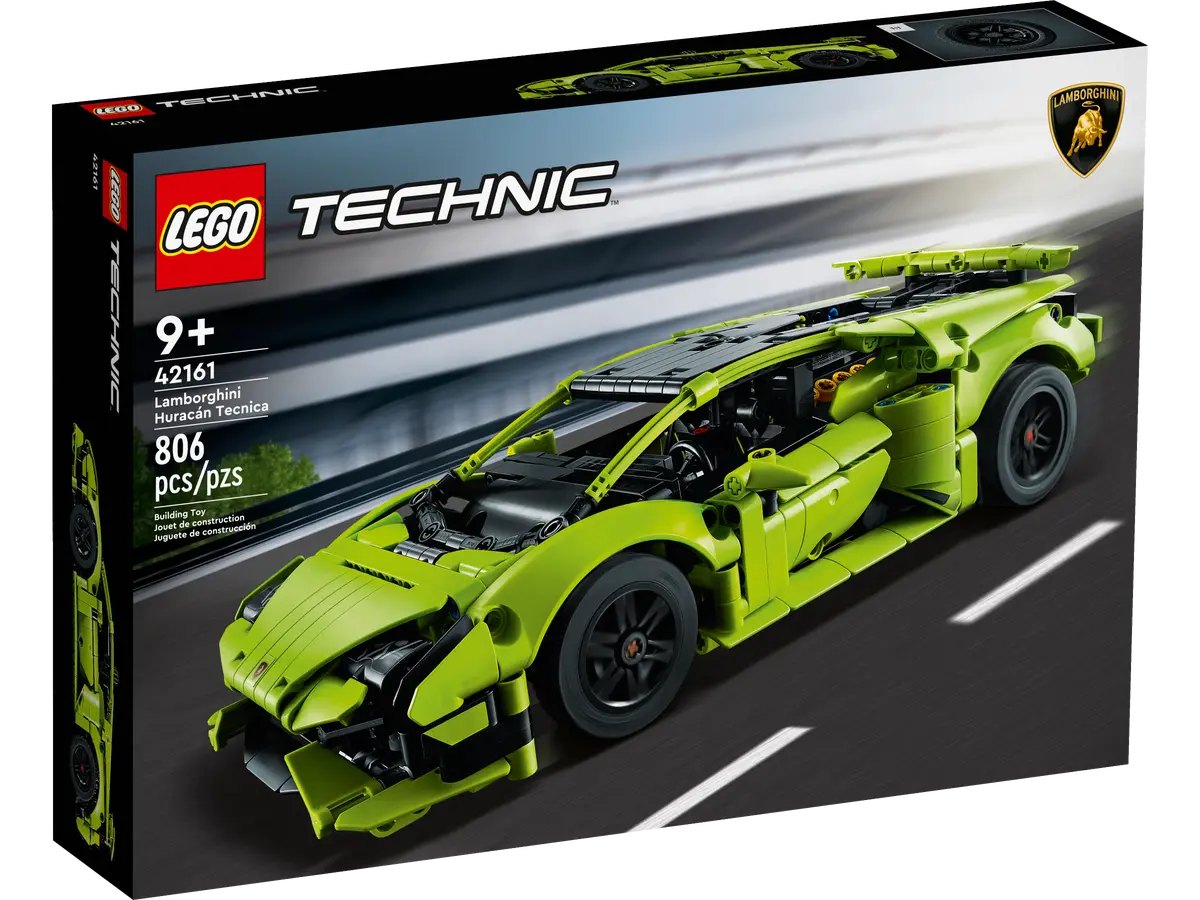 LEGO Technic 42161 Lamborghini Huracán Tecnica product image 1, provided for visual reference and product detail review