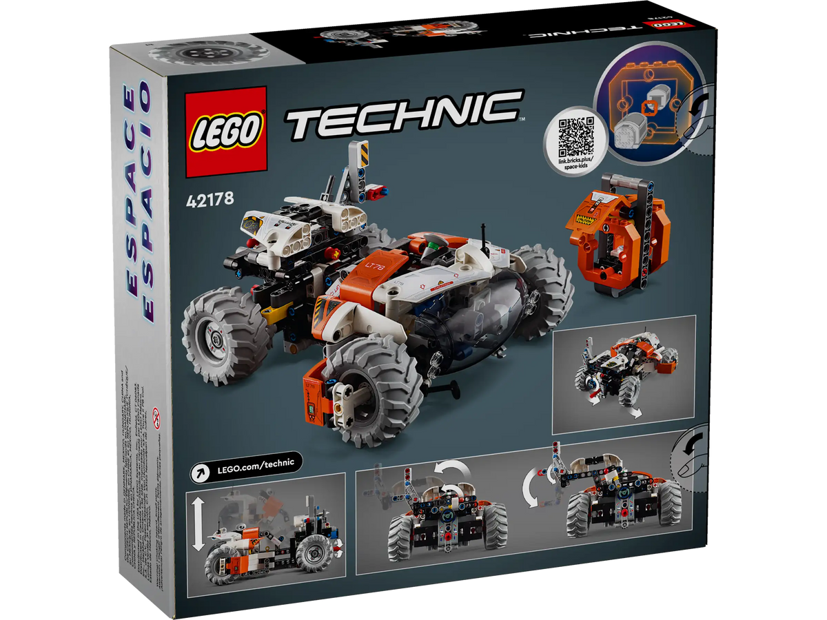 LEGO Technic 42178 Surface Space Loader LT78 product image 2, provided for visual reference and product detail review