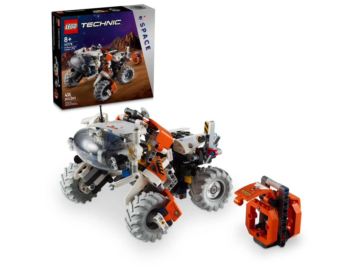 LEGO Technic 42178 Surface Space Loader LT78 product image 1, provided for visual reference and product detail review