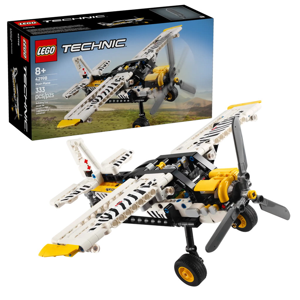 LEGO Technic 42198 Bush Plane product image 1, provided for visual reference and product detail review