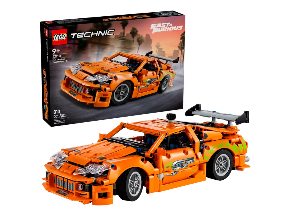 LEGO Technic 42204 Fast and Furious Toyota Supra MK4 product image 1, provided for visual reference and product detail review