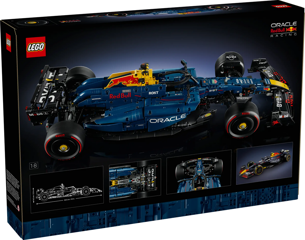 LEGO Technic 42206 Oracle Red Bull Racing RB20 F1 Car product image 2, provided for visual reference and product detail