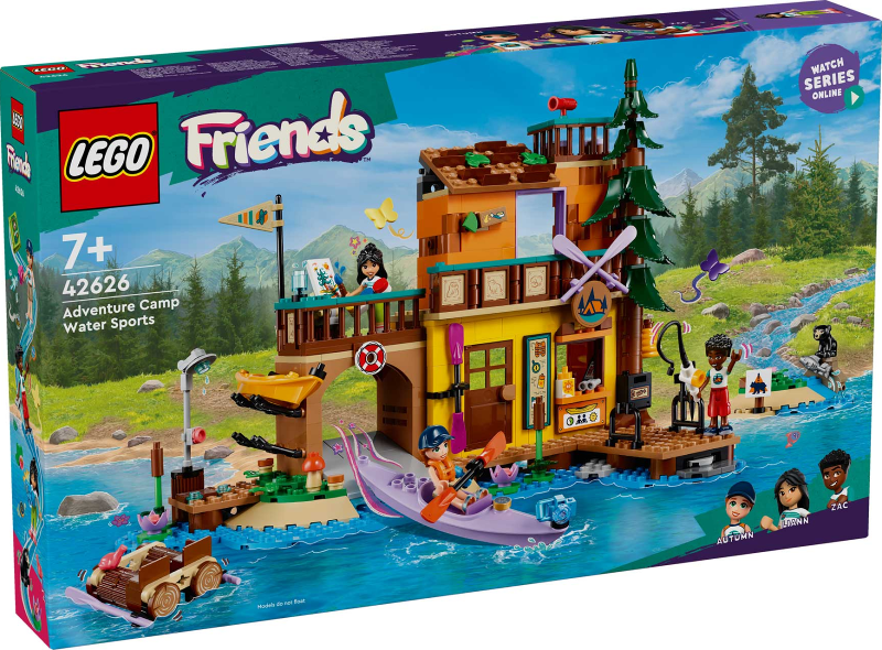 LEGO Friends 42626 Adventure Camp Water Sports product image 1, provided for visual reference and product detail review