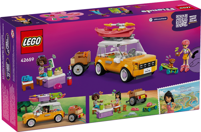 LEGO Friends 42659 Friendship Road-Trip Travel Car product image 2, provided for visual reference and product detail review