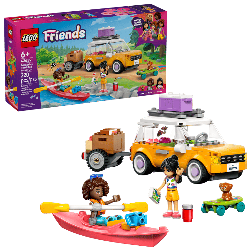 LEGO Friends 42659 Friendship Road-Trip Travel Car product image 1, provided for visual reference and product detail review