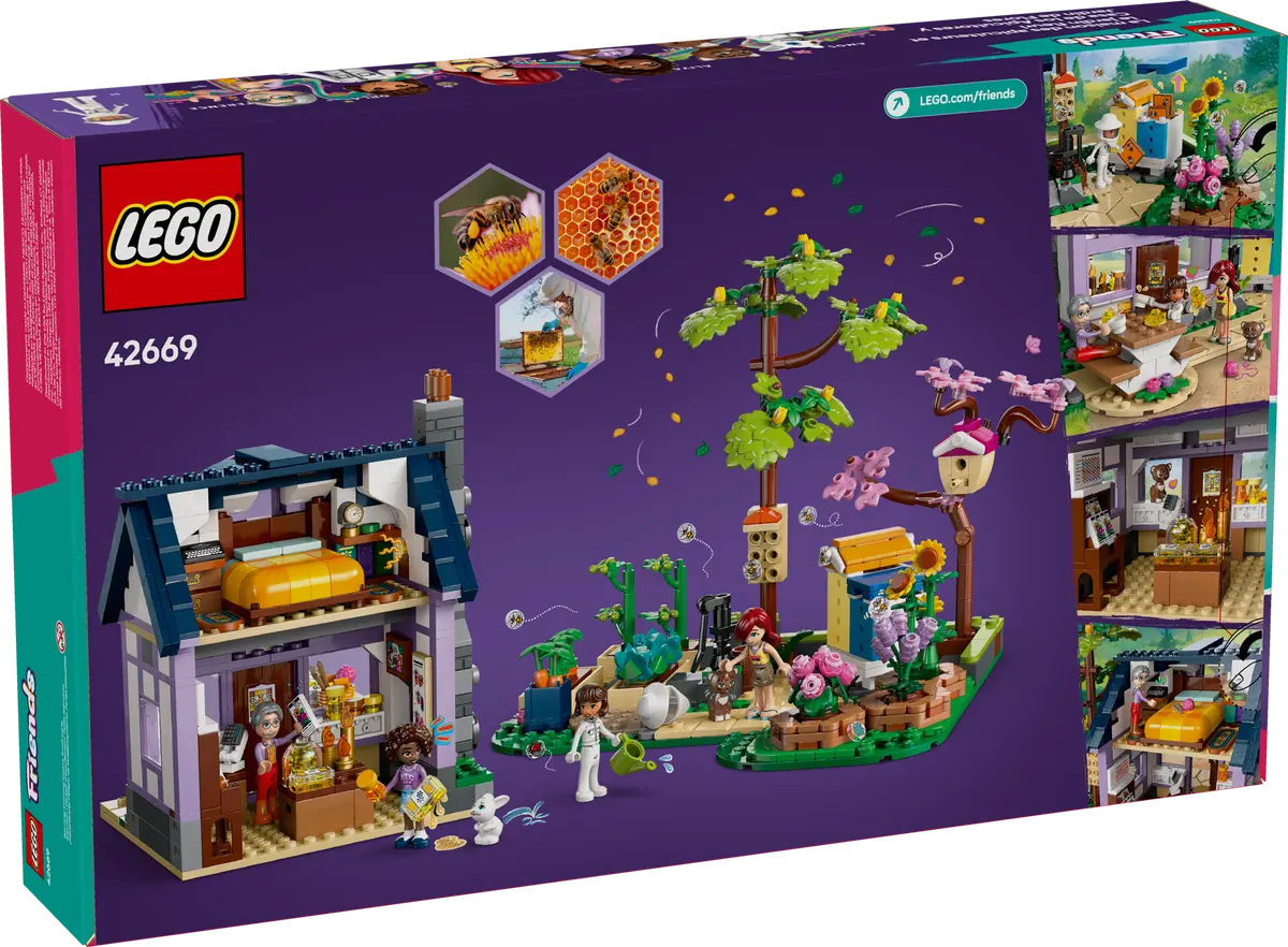 LEGO Friends 42669 Beekeepers' House and Flower Garden product image 2, provided for visual reference and product detail