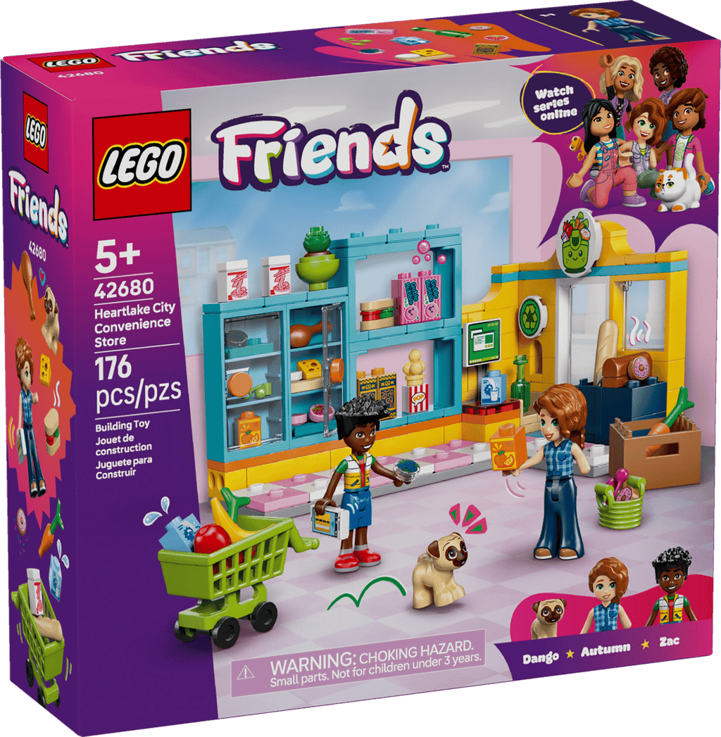 LEGO Friends 42680 Heartlake City Convenience Store product image 1, provided for visual reference and product detail review