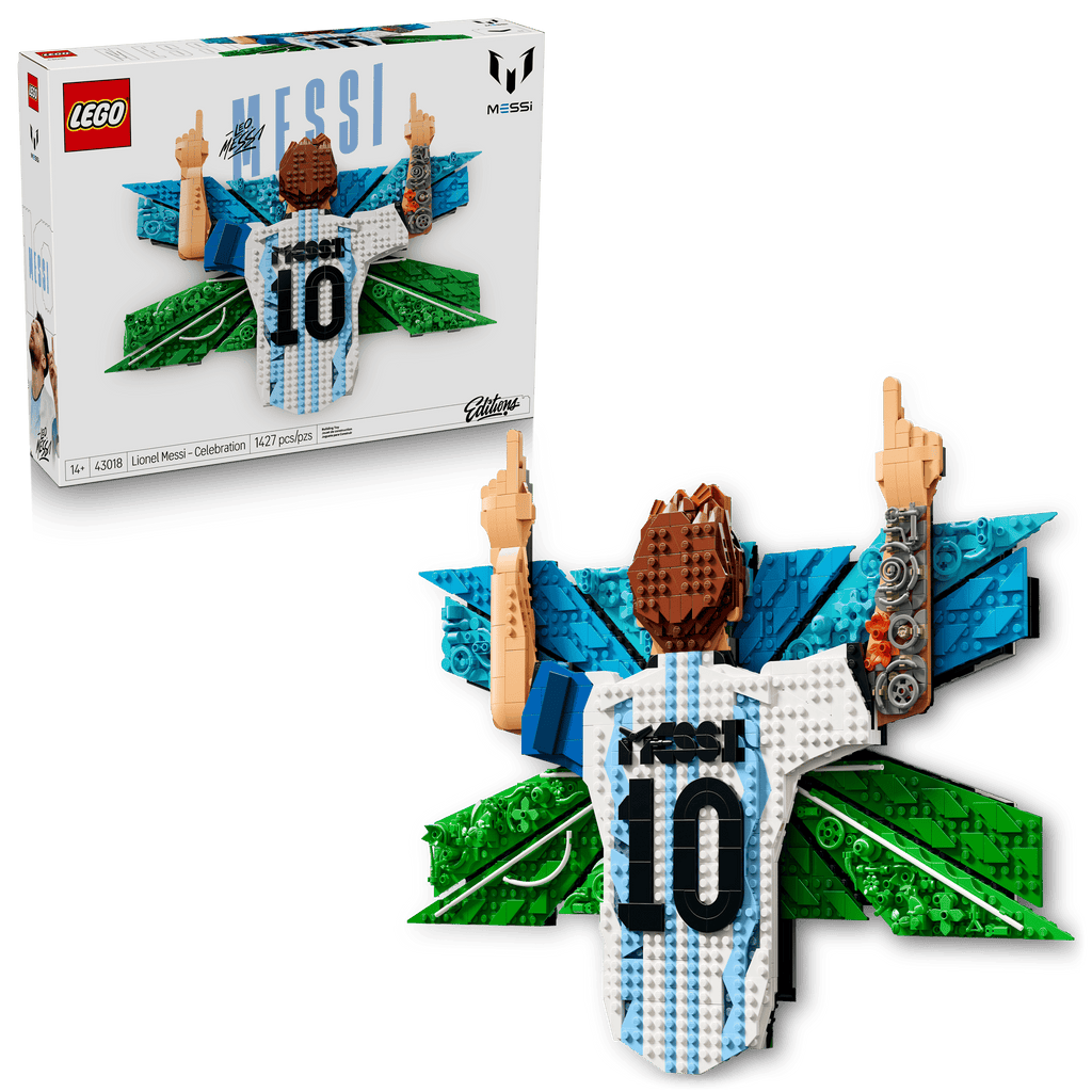 LEGO Editions 43018 Lionel Messi - Celebration product image 1, provided for visual reference and product detail review