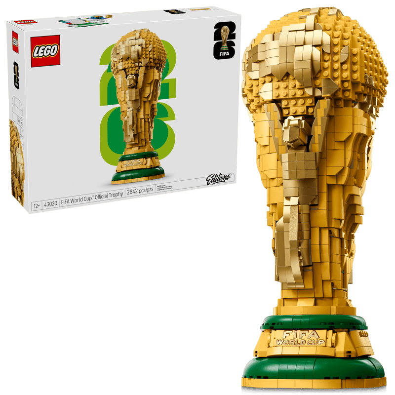 LEGO Editions 43020 FIFA World Cup Official Trophy product image 1, provided for visual reference and product detail review