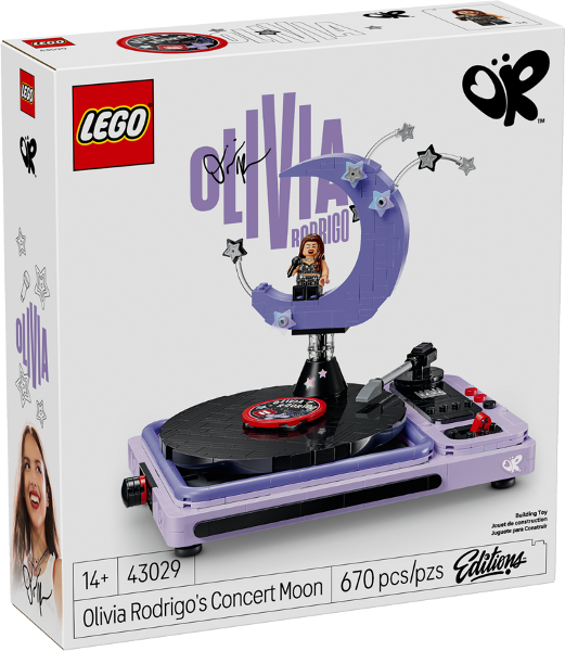 43029 Olivia Rodrigo's Concert Moon (Certified) product image 1, provided for visual reference and product detail review