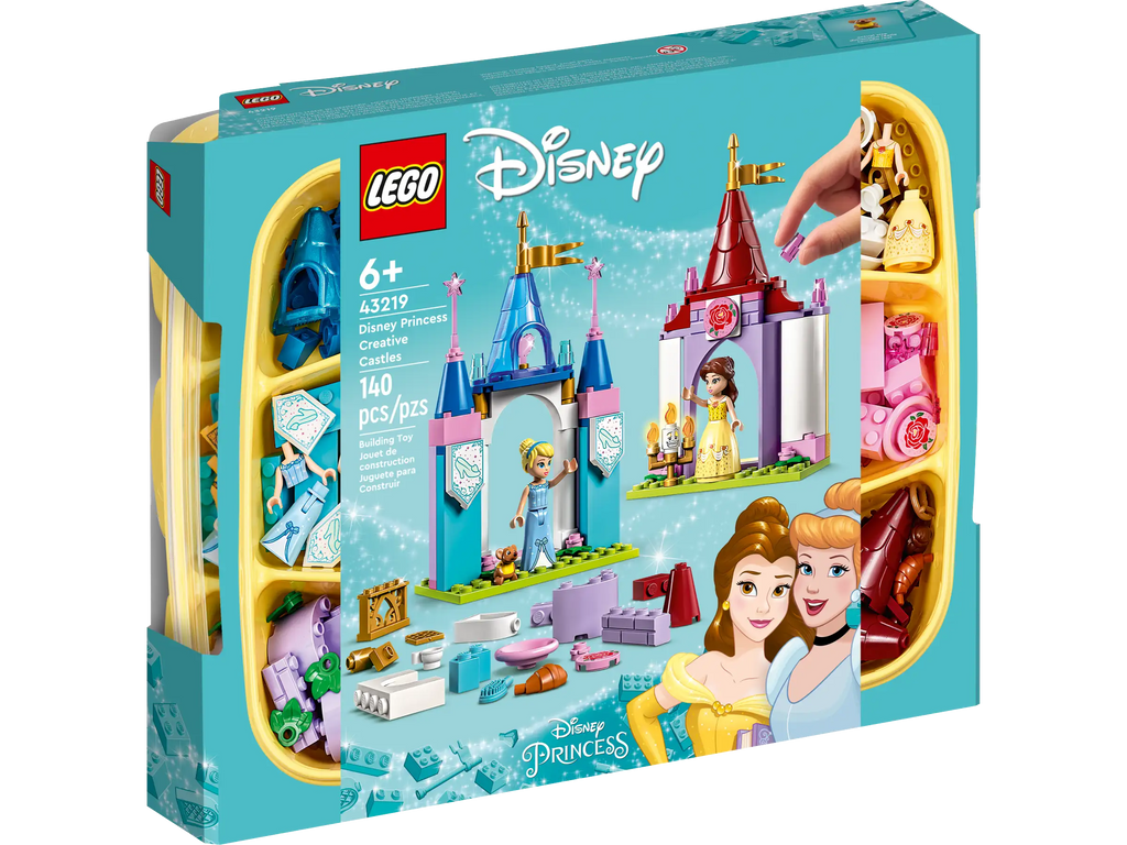 LEGO Disney 43219 Disney Princess Creative Castles product image 1, provided for visual reference and product detail review