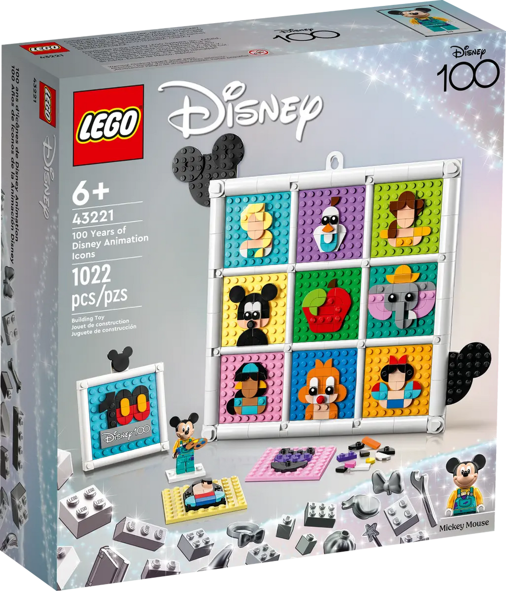 LEGO Disney 43221 100 Years of Disney Animation Icons product image 1, provided for visual reference and product detail