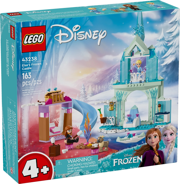 LEGO Disney Frozen 43238 Elsa's Frozen Castle product image 1, provided for visual reference and product detail review