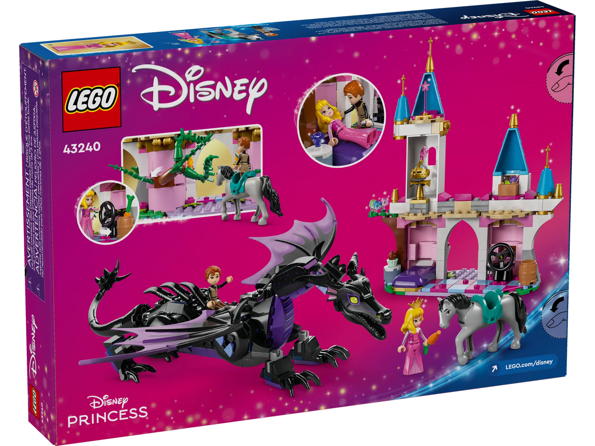 LEGO Disney 43240 Maleficent’s Dragon Form product image 2, provided for visual reference and product detail review