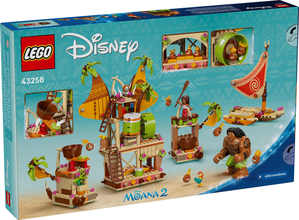 LEGO Disney: Moana 2 43258 Kakamora Barge product image 2, provided for visual reference and product detail review