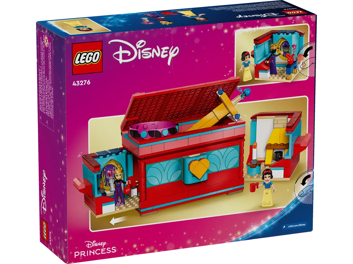 LEGO Disney 43276 Snow White's Jewelry Box product image 2, provided for visual reference and product detail review