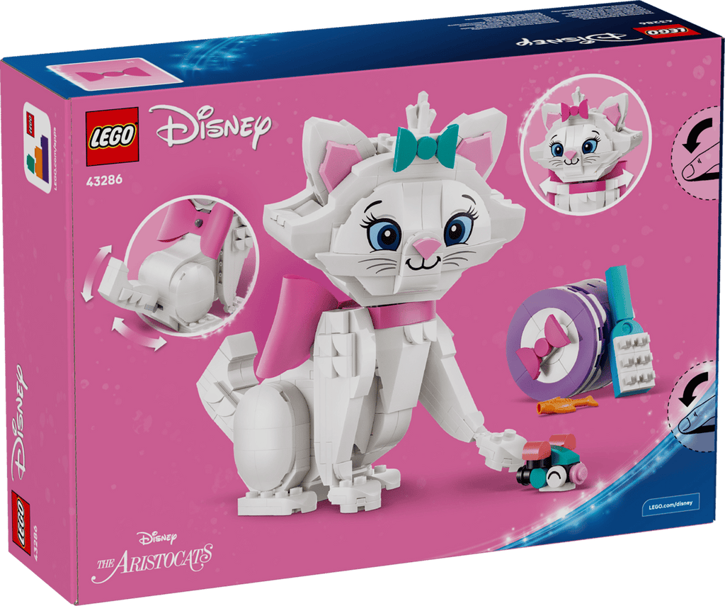 LEGO Disney 43286 The Aristocats Adorable Marie product image 2, provided for visual reference and product detail review