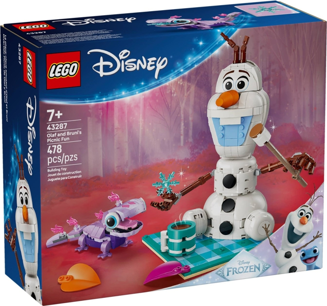 LEGO Disney 43287 Frozen II Olaf and Bruni’s Picnic Fun product image 1, provided for visual reference and product detail