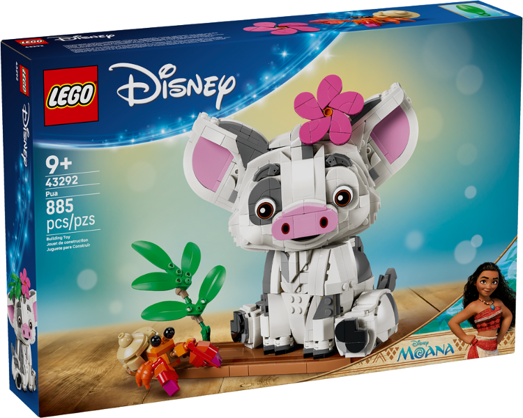 LEGO Disney 43292 Pua product image 1, provided for visual reference and product detail review
