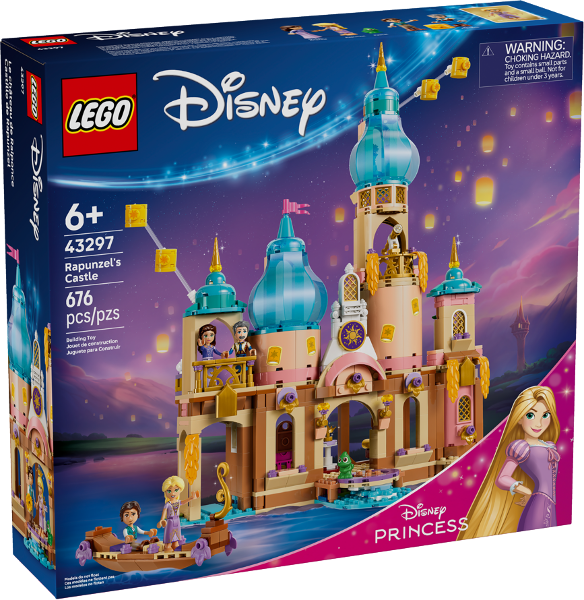 LEGO Disney 43297 Rapunzel's Castle product image 1, provided for visual reference and product detail review