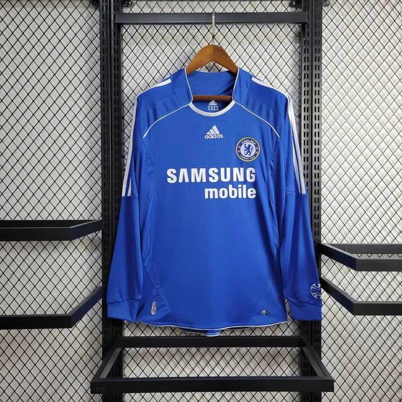 Retro Chelsea Jersey Home Kit 2006/07 Long Sleeves Football product image 1