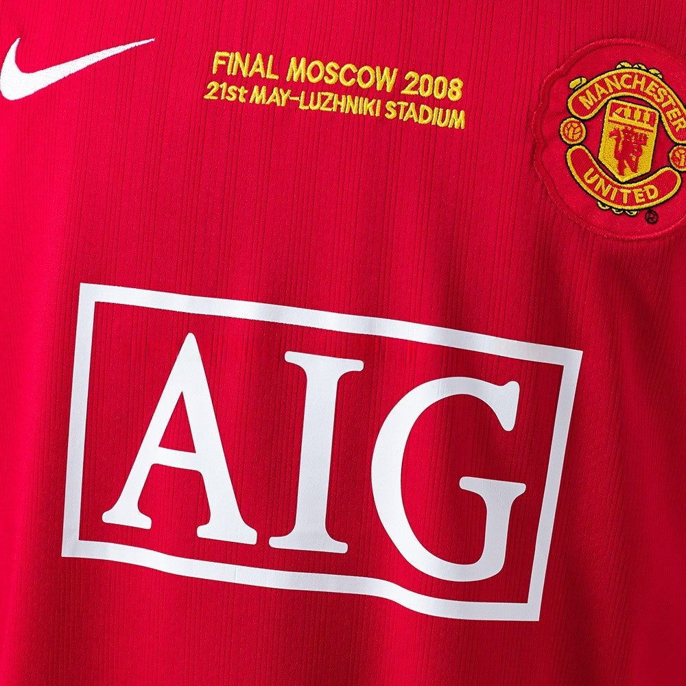 Manchester United Jersey 2007/08 Home Retro Football Kit product image 6
