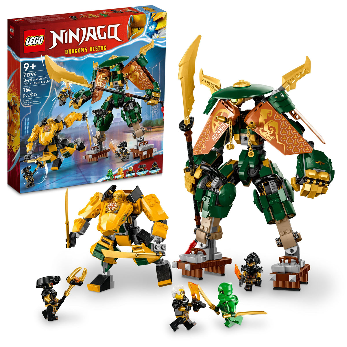 71794 Lloyd and Arin's Ninja Team Mechs product image 1, provided for visual reference and product detail review