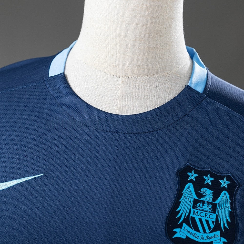 Manchester City Jersey 2015/16 Away Retro Football Kit product image 7