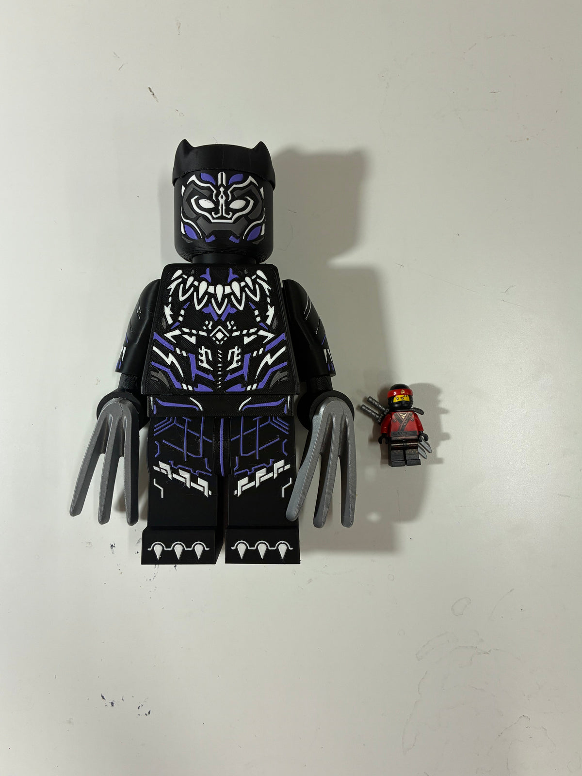 Panther Hero - Custom 3D Printed Megafig product image 1, provided for visual reference and product detail review