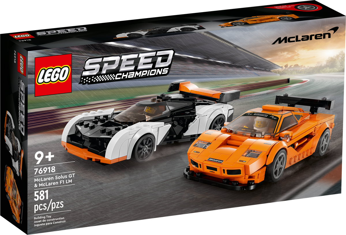76918 McLaren Solus GT & McLaren F1 LM product image 2, provided for visual reference and product detail review