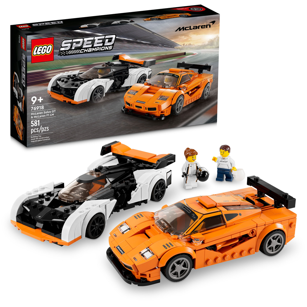 76918 McLaren Solus GT & McLaren F1 LM product image 1, provided for visual reference and product detail review