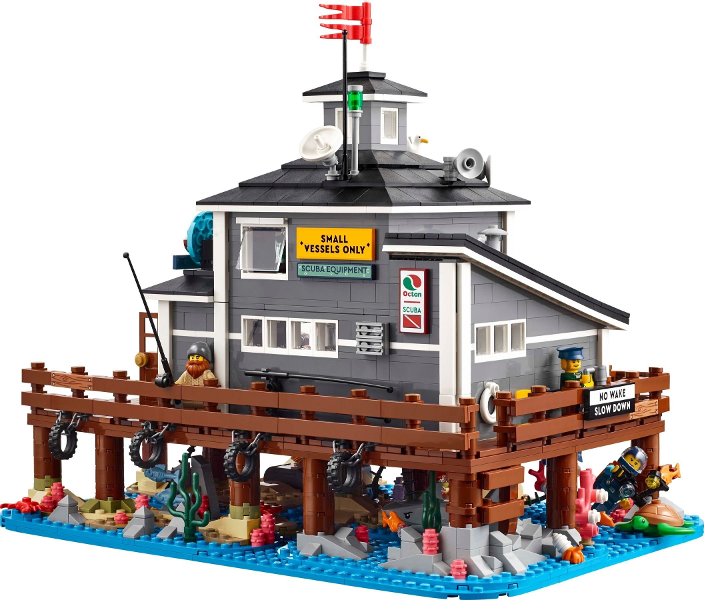 910040 Harbormaster's Office (Bricklink Designer Program) product image 3, provided for visual reference and product detail