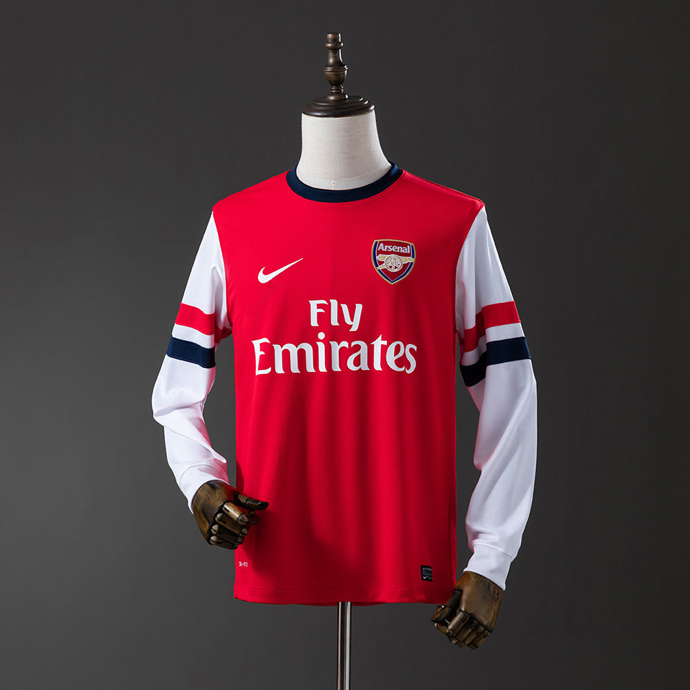 Arsenal Jersey 2012-14 Home Retro Football Kit Long Sleeves product image 1